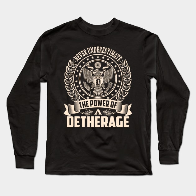 DETHERAGE Long Sleeve T-Shirt by Darlasy